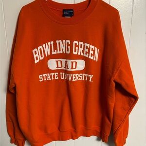 Bowling Green State University Dad Sweatshirt - Orange